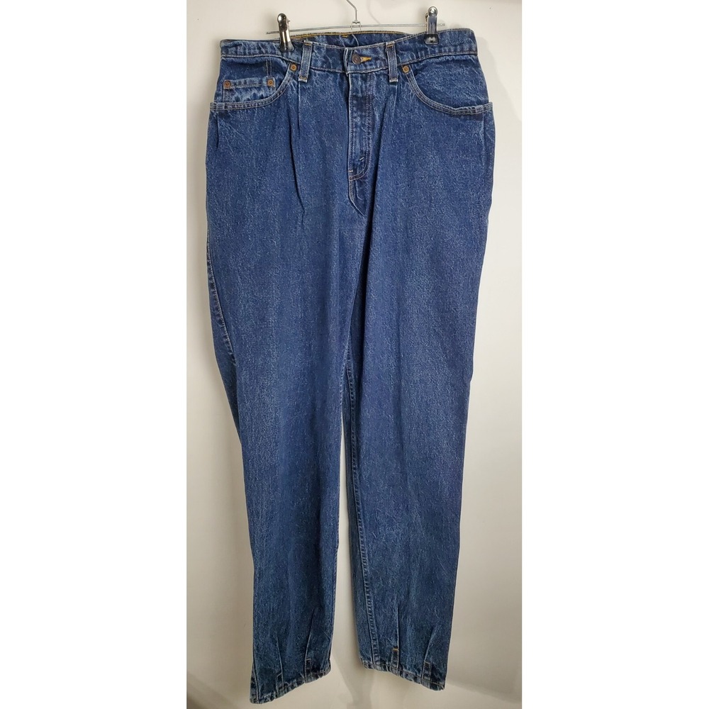 Levi's Jeans Mens 32x34 Blue Excellent Vintage 90s Loose Tapered USA 40560